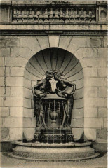 Saint-Etienne Fontaine de l'Hotel de Ville à Saint-Étienne