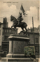 Saint-Etienne Statue de Jeanne d'Arc à Saint-Étienne