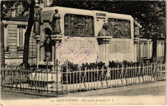 Saint-Etienne Monument Jacquard à Saint-Étienne