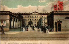 Saint-Etienne Entrée de la Caserne Rulliere à Saint-Étienne