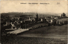 Violay Vue générale. Usine Frey à Violay