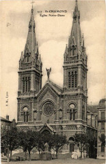 Saint-Chamond Eglise N.-D. à Saint-Chamond