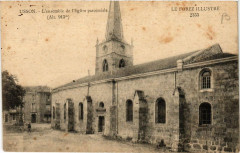 Usson L'ensemble de l'Eglise Paroissiale