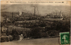 Saint-Chamond Vue générale sur les Acieries de la Marine à Saint-Chamond