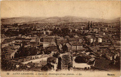 Saint-Chamond Ruines de Montdragon et Vue générale à Saint-Chamond