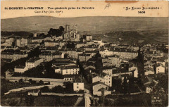 Saint-Bonnet-le-Chateau Vue générale prise du Calvaire à Saint-Bonnet-le-Château