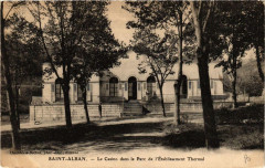 Saint-Alban Le Casino dans le Parc de l'Etabl. Thermal