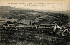 Sainte-Croix-en-Jarez Vue générale de l'ancienne Chartreuse à Sainte-Croix-en-Jarez