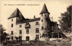 Chateau de Vassalieu. Facade principale
