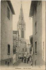 Valfleury Rue de l'Eglise à Valfleury