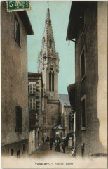Valfleury Rue de l'Eglise à Valfleury