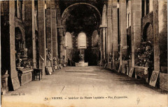 Vienne - Intérieur du Musée Lapidaire vue d'ensemble à Vienne