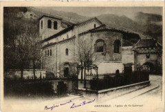 Grenoble Eglise de Saint-Laurent à Grenoble