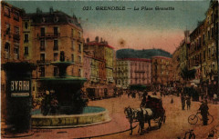 Grenoble La Place Grenette à Grenoble