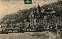 Grenoble Le Pont Suspendu à Grenoble