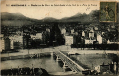Grenoble Perspective du Cours de Saint-Andre à Grenoble