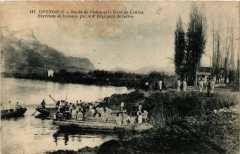 Grenoble Bords de l'Isere et la Dent de Crolles à Grenoble