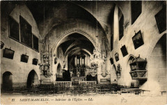 Saint-Marcelin - Intérieur de l'Eglise -
													38 Isère
												