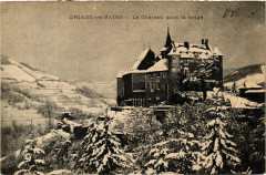 Uriage-les-Bains - Le Chateau sou la neige -
													38 Isère
												