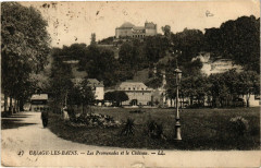 Uriage-les-Bains - Les Promenades et le Chateau