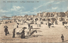 Berck Plage La Plage A Maree Basse à Berck
