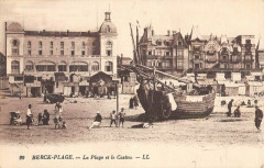 Berck Plage La Plage Et Le Casino à Berck