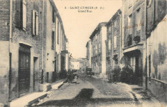 Ceret Route D'Espagne Et Dome De L'Eglise