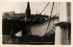 Lyon - Passerelle Saint-Georges à Lyon