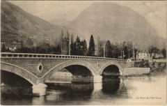 Grenoble Le Pont de l'Ile Verte à Grenoble