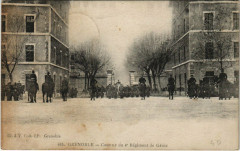 Grenoble Caserne du 4e Regiment de Génie à Grenoble