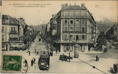 Grenoble Les Avenues de la Gare et d'Alsace-Lorraine à Grenoble