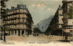 Grenoble - Le Boulevard Gambetta à Grenoble