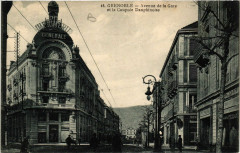 Grenoble - Avenue de la Gare et Coupole Dauphinoise à Grenoble