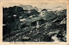 Massif de la Meije - Le Refuge Evariste Chancel (2508 m) et le
