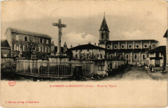 Saint-Simeon-de-Bressieux - Place de l'Eglise -
																					38870 Saint-Siméon-de-Bressieux
																			