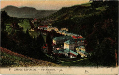 Uriage-les-Bains - Vue d'ensemble -
													38 Isère
												
