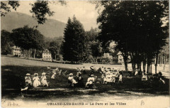 Uriage-les-Bains - Le Parc et les Villas -
													38 Isère
												
