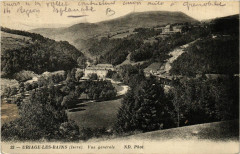 Uriage-les-Bains - Vue générale -
													38 Isère
												