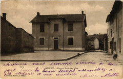 Villieu - Place et Ecole des Filles -
													38 Isère
												