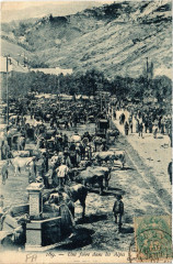 Une foire dans les Alpes -
													38 Isère
												