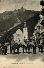 Chamonix - L'Eglise et le Brévent