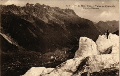 Le Mont-Blanc - Vallée de Chamonix - Vue des Bossons