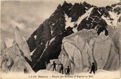 Chamonix - Glacier des Bossons et Aiguille du Midi