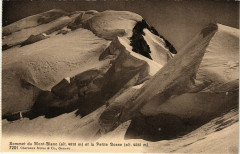 Sommet du Mont-Blanc et la Petite Bosse
