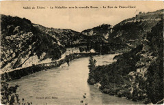 Vallée du Rhone La Maladiere avec la nouvelle Route