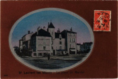 Saint-Laurent-les-Macon La place du Marché