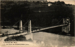 Le Pont de Serrieres -
													01 Ain
												
