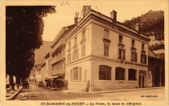 Saint-Rambert-en-Bugey La Poste le Quai de l'Hopital à Saint-Rambert-en-Bugey