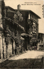 Perouges Maison Messimy restaurée à Pérouges