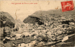 Vue générale de Tenay à Tenay